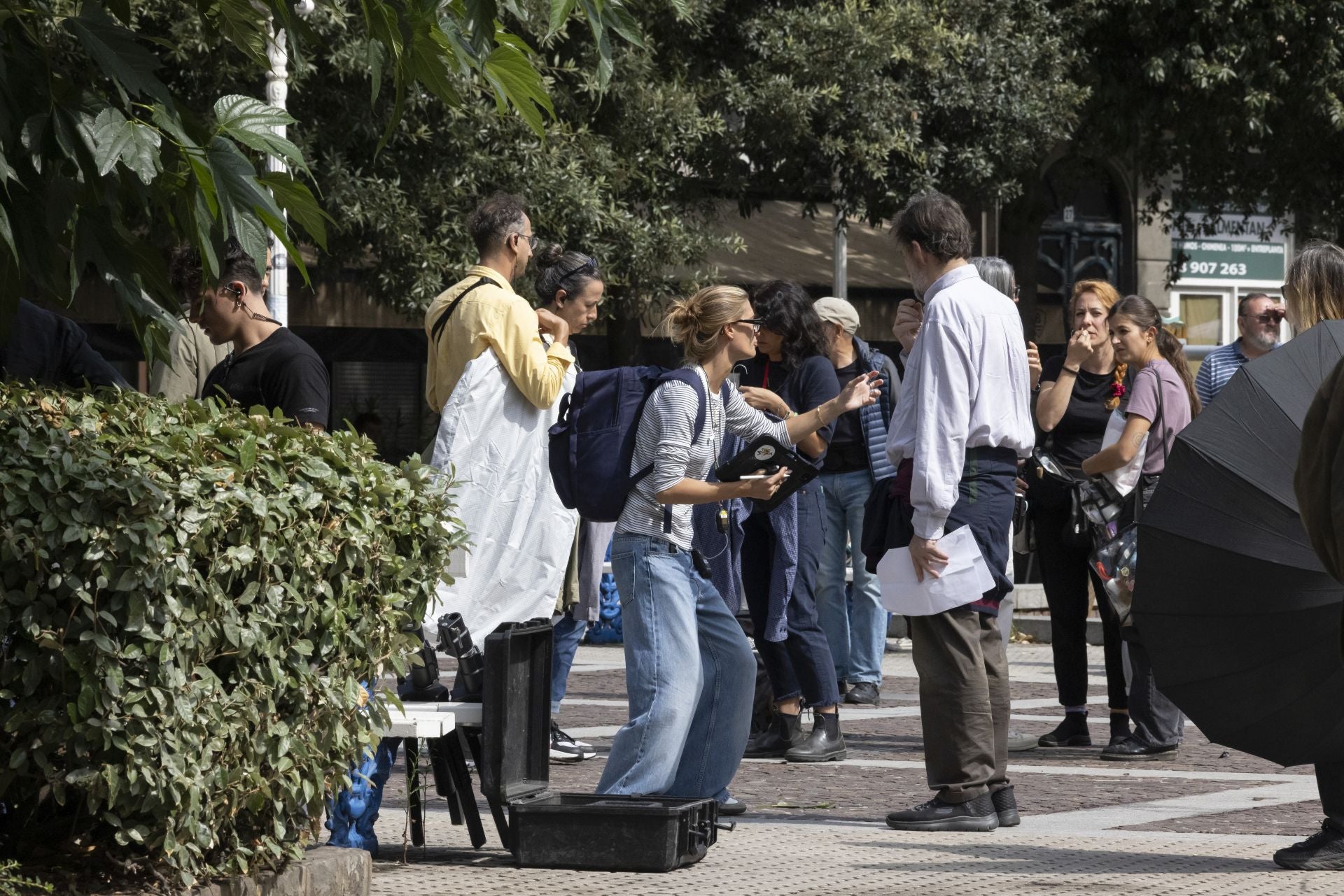 Rodaje de la nueva película de Nanni Moretti en Donostia