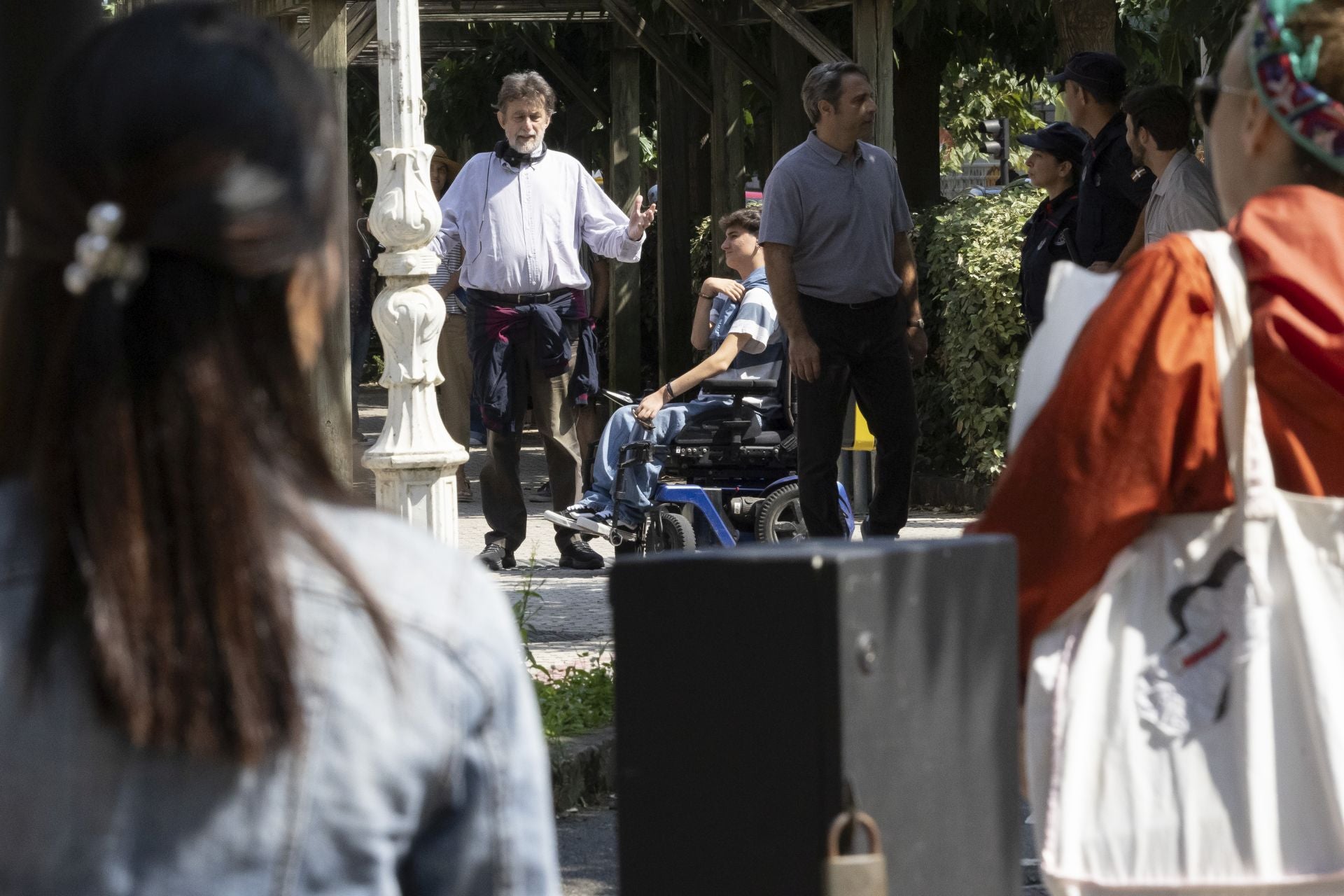 Rodaje de la nueva película de Nanni Moretti en Donostia