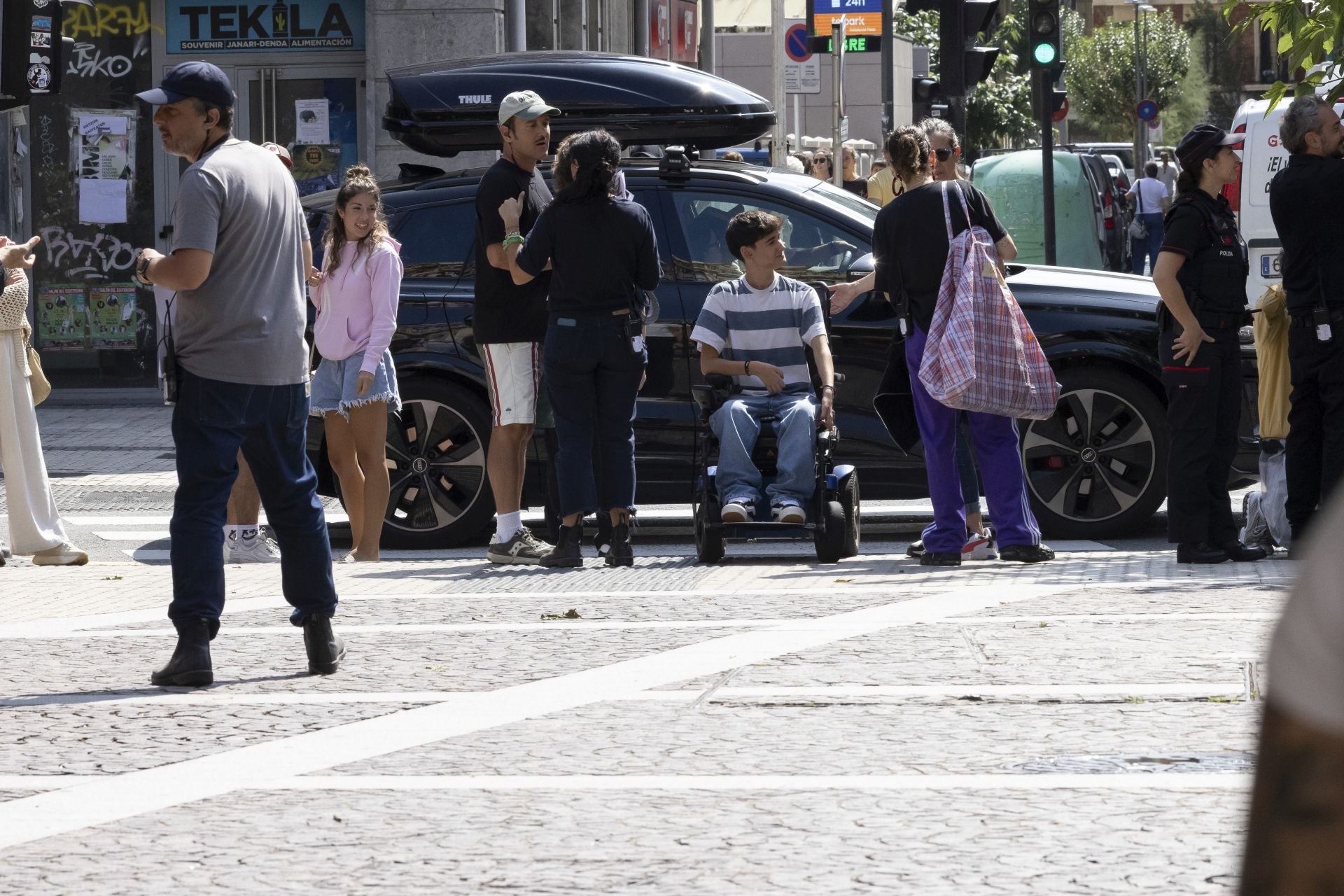 Rodaje de la nueva película de Nanni Moretti en Donostia