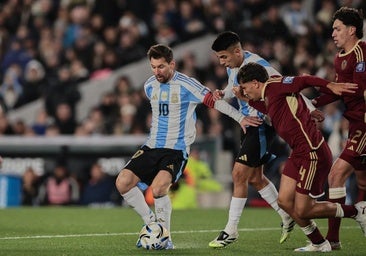 Aramburu sufre en el 'último baile' de Messi