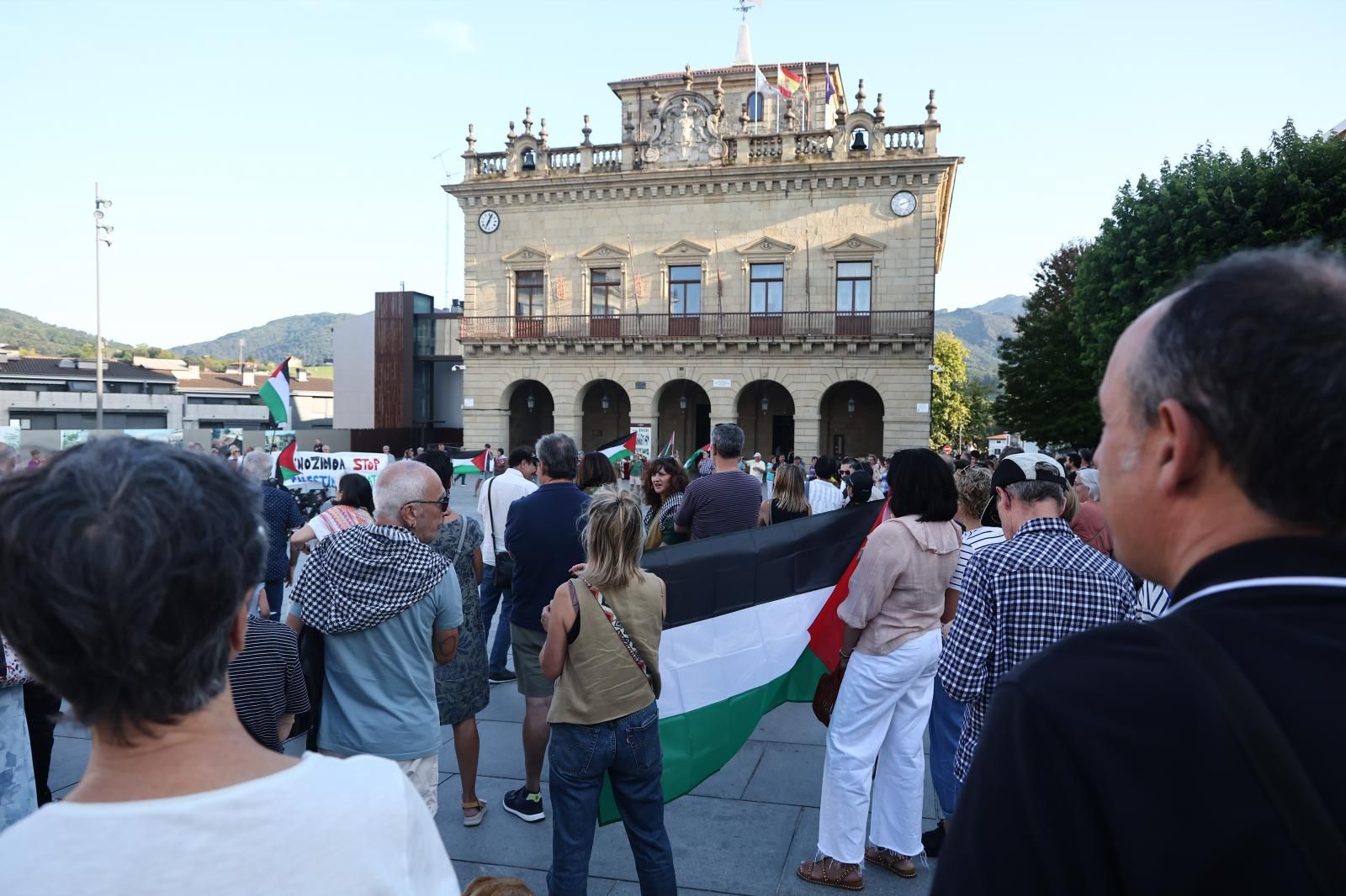 Gipuzkoa &#039;retumba&#039; contra la guerra en Gaza