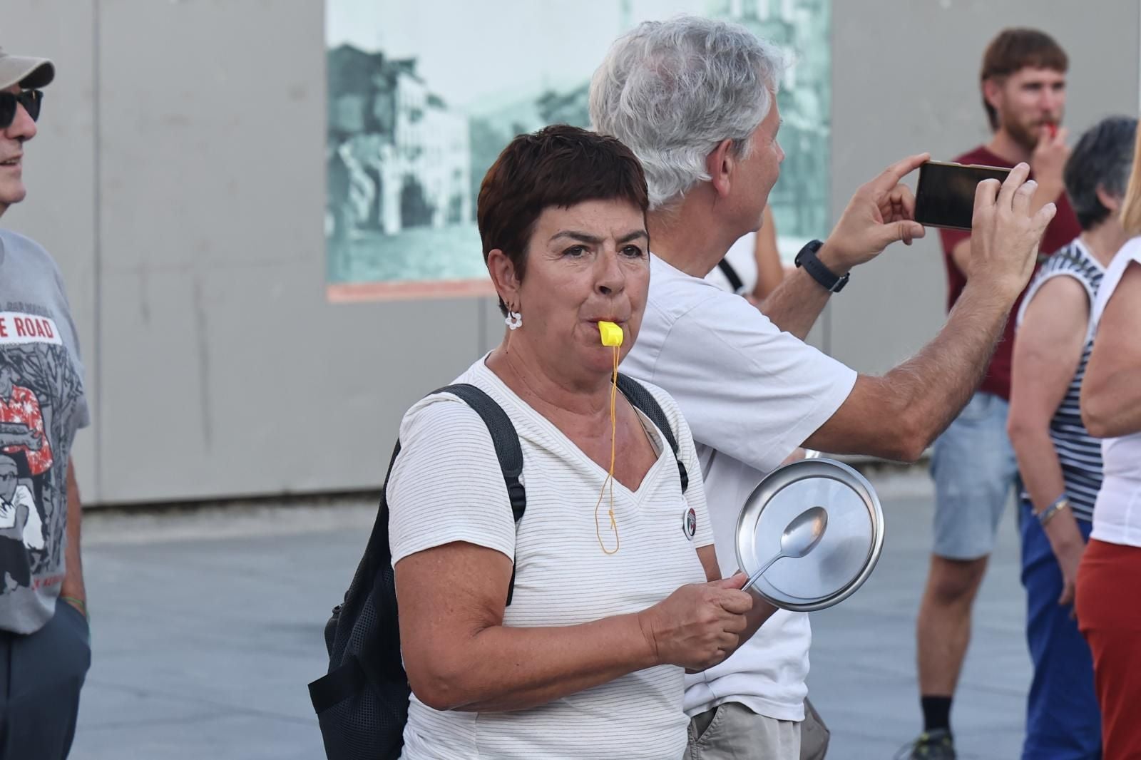 Gipuzkoa &#039;retumba&#039; contra la guerra en Gaza