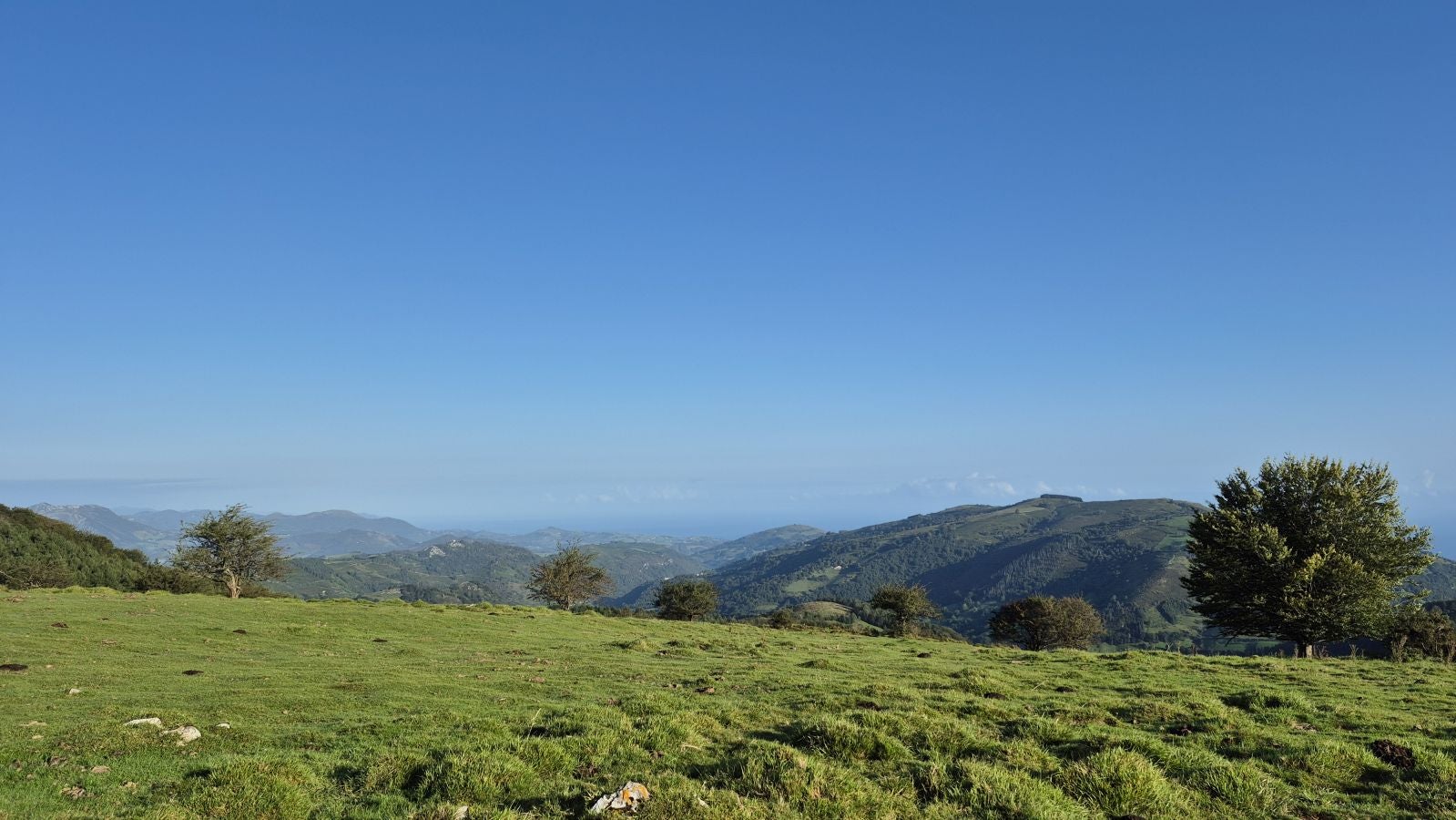 Hernio, panorámica perfecta de los montes de Gipuzkoa