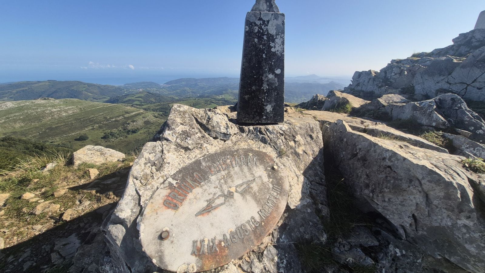 Hernio, panorámica perfecta de los montes de Gipuzkoa