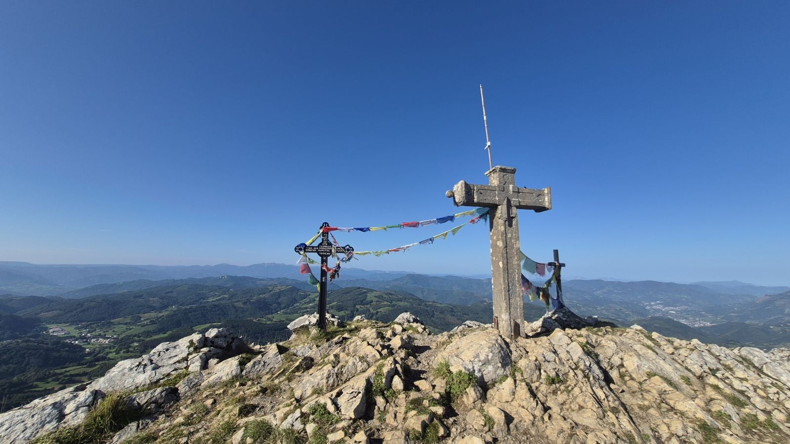 Hernio, panorámica perfecta de los montes de Gipuzkoa