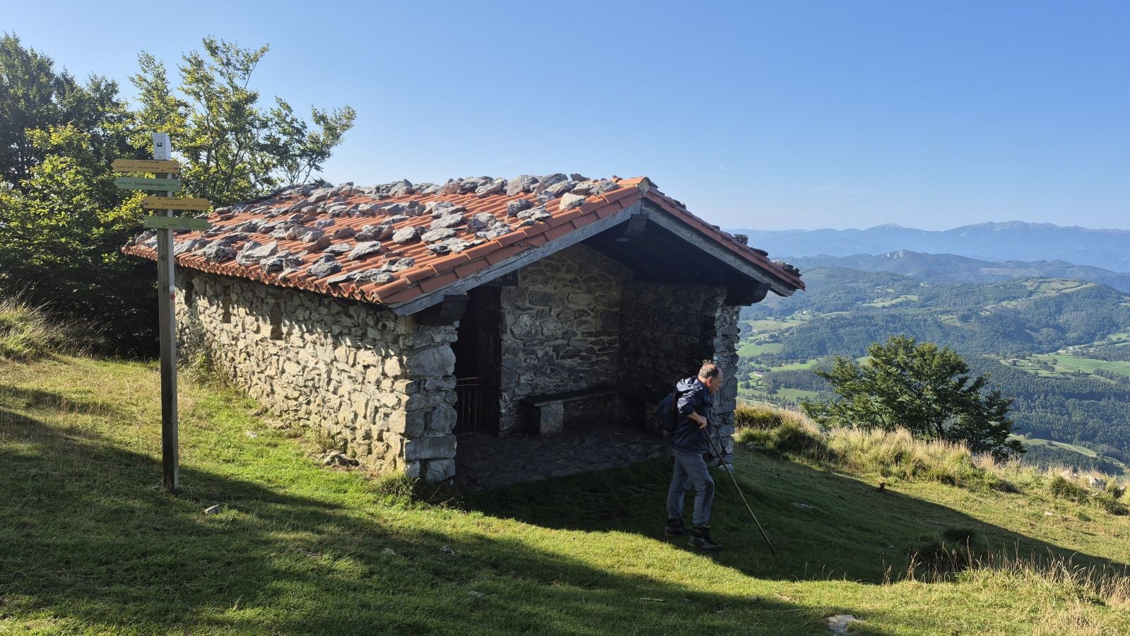 Hernio, panorámica perfecta de los montes de Gipuzkoa