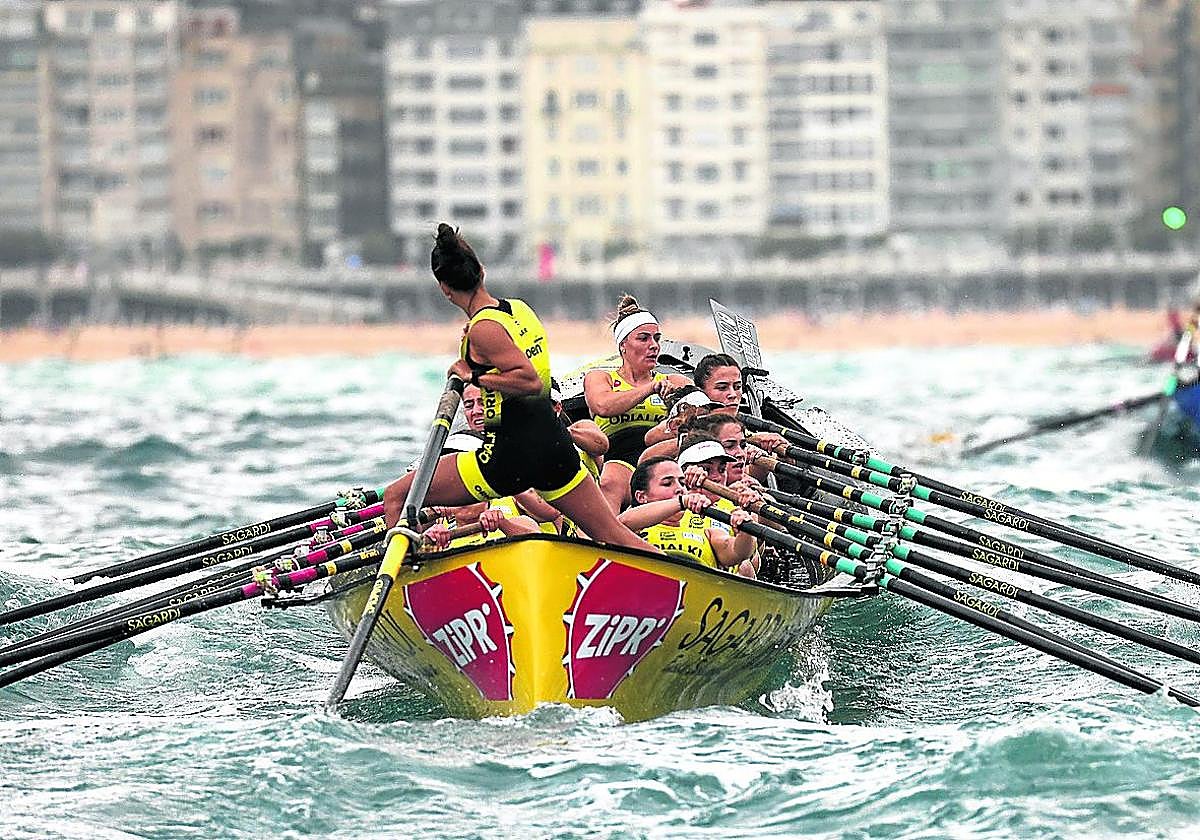 Las oriotarras hicieron el mejor tiempo en la clasificatoria.