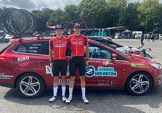 Lukas Blanko eta Oñatz Etxabe Plouay-ko Sari Nagusian izan dira.