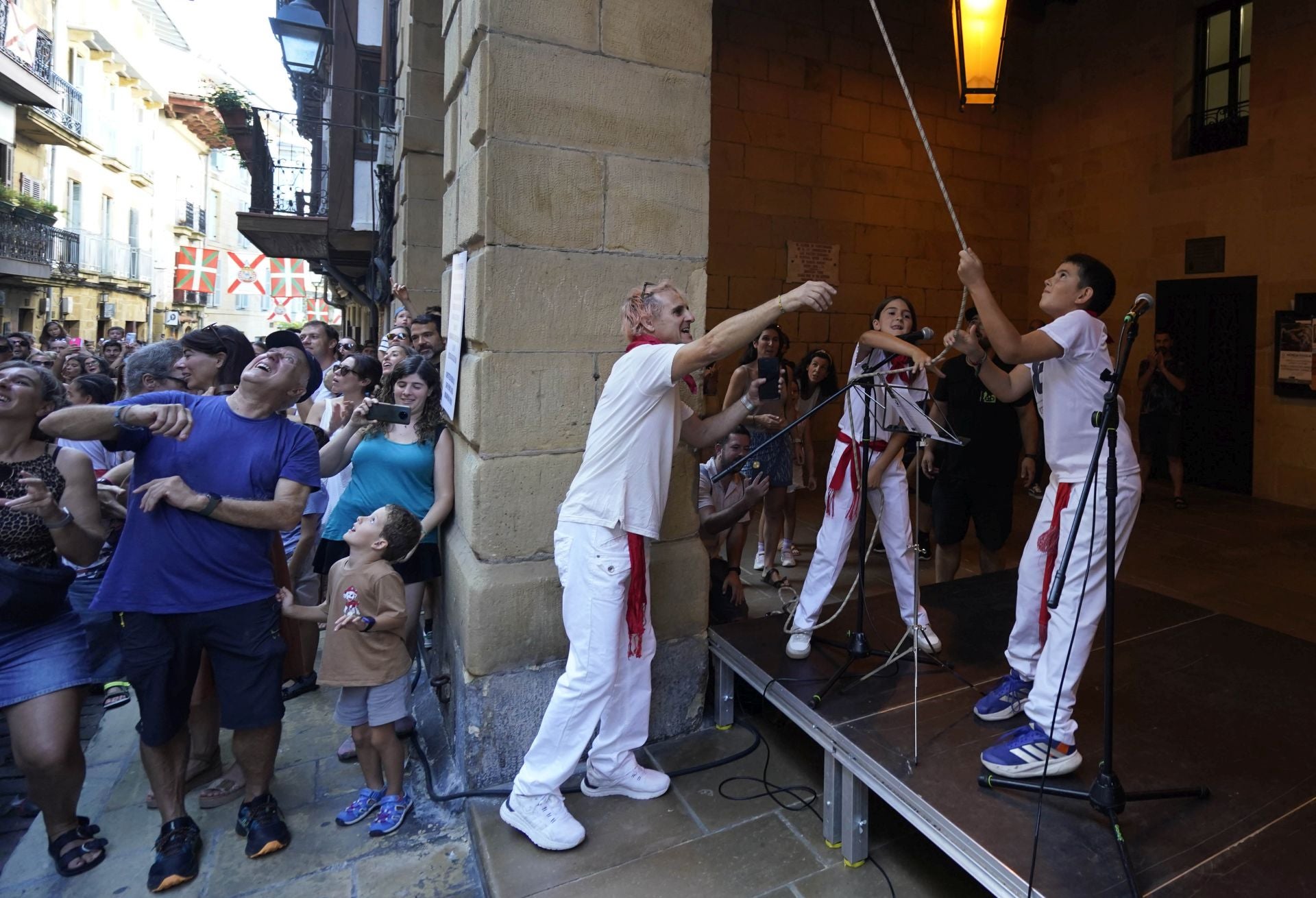 Los niños, protagonistas este sábado en Hondarribia