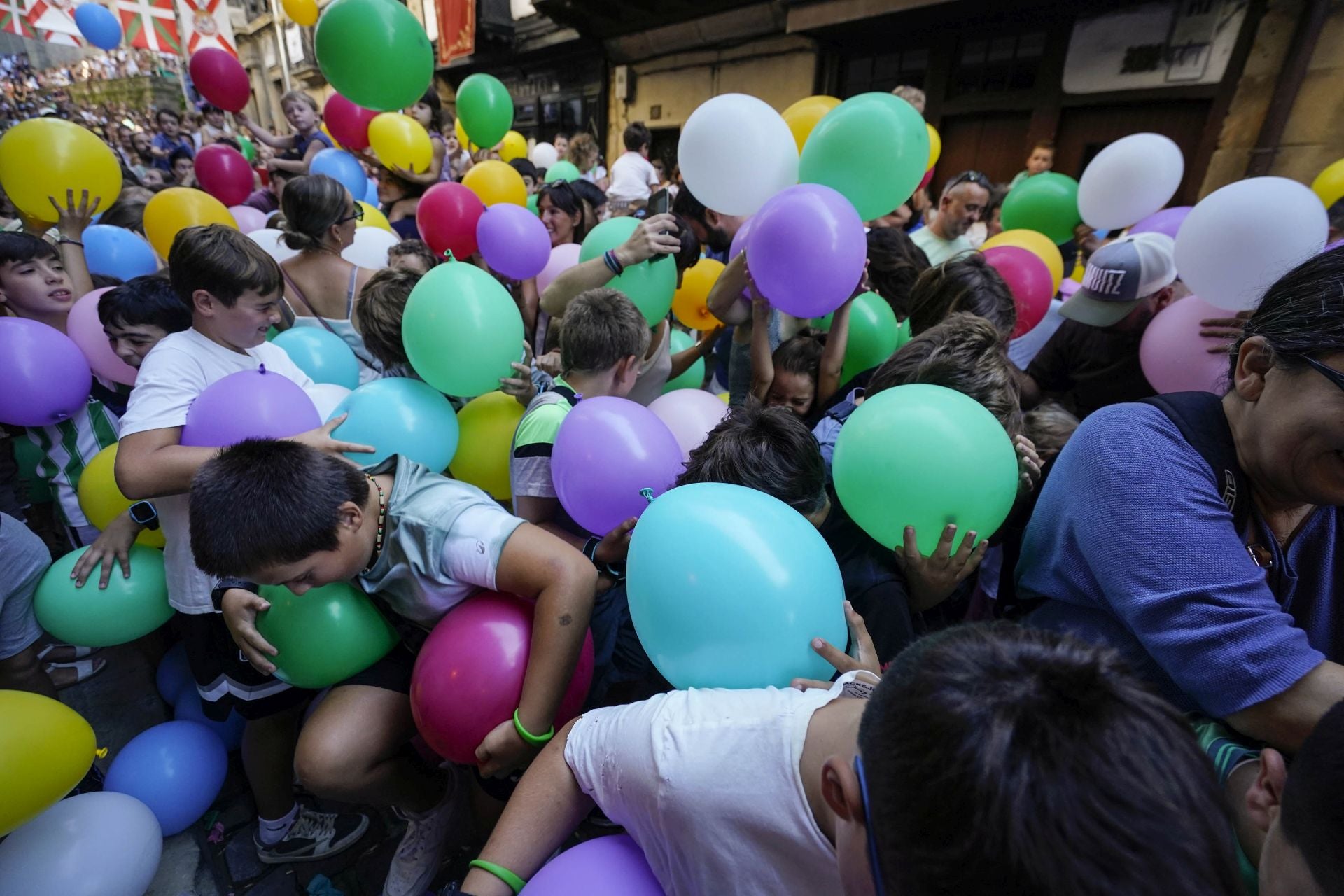 Los niños, protagonistas este sábado en Hondarribia