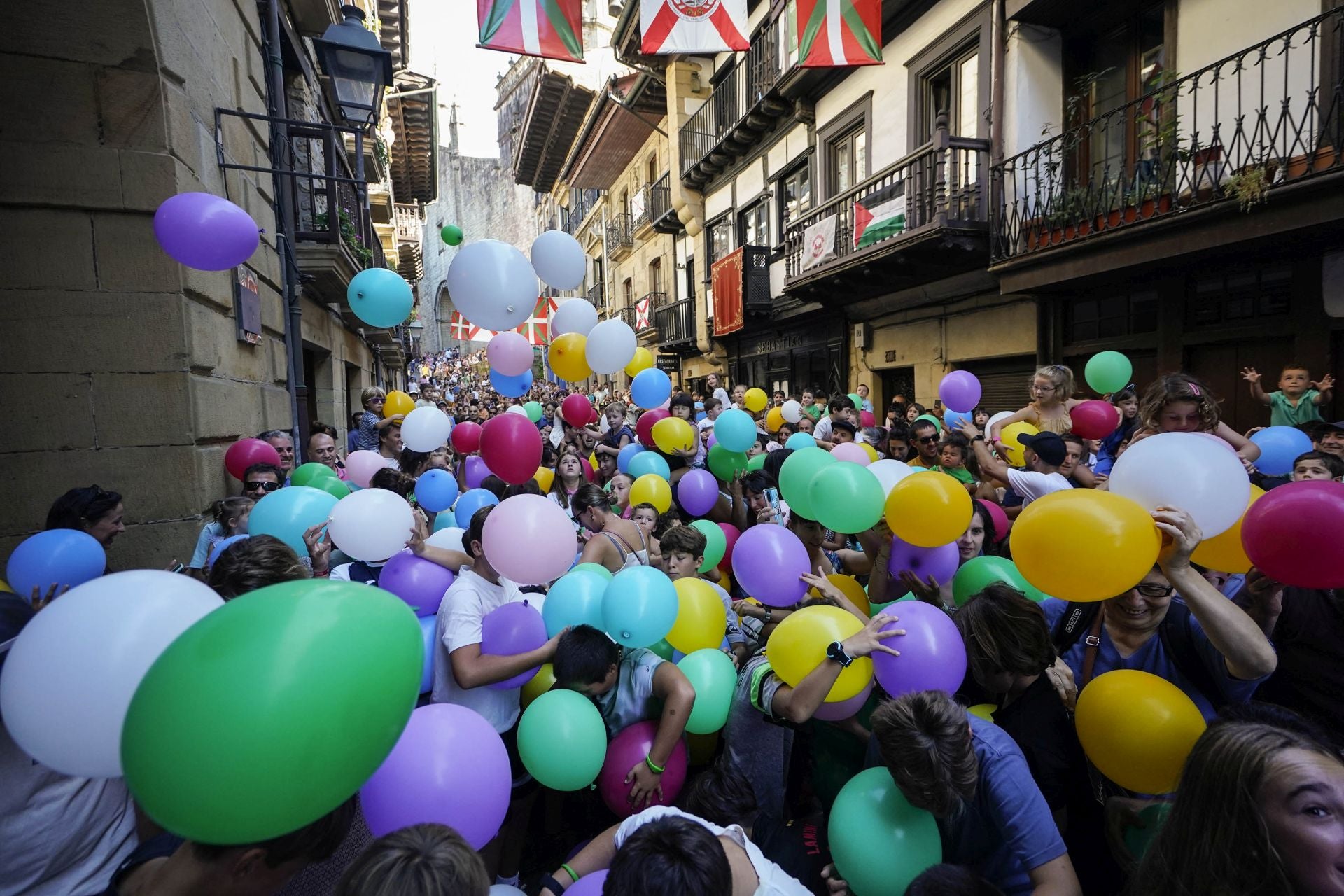 Los niños, protagonistas este sábado en Hondarribia