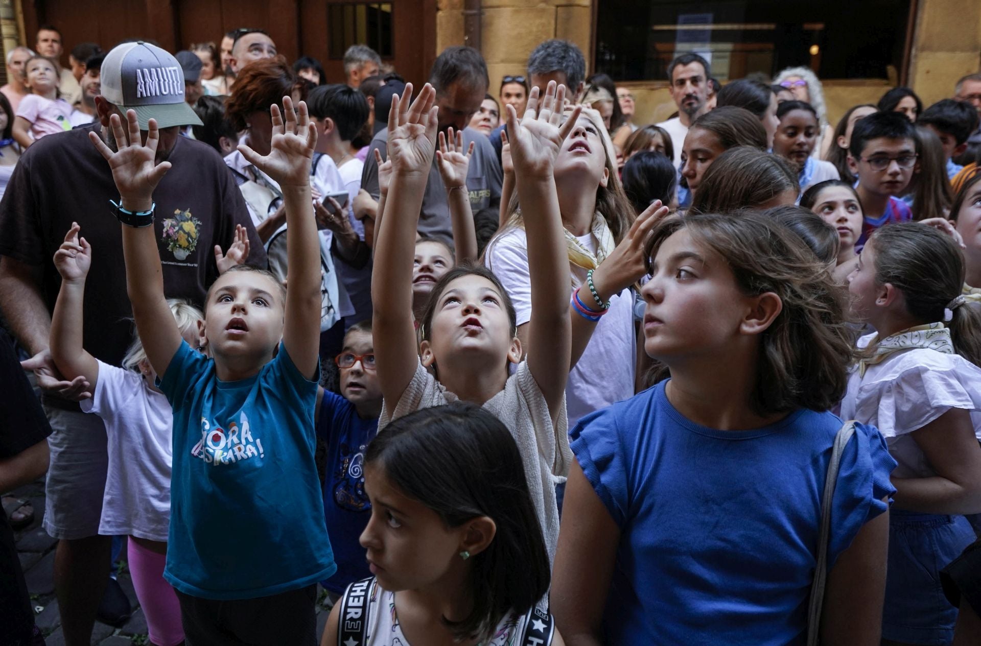 Los niños, protagonistas este sábado en Hondarribia