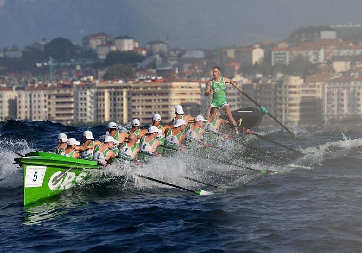 ORSA-Hondarribia se amoldó perfectamente a las condiciones del campo de regateo y se clasificó con el cuarto mejor tiempo.