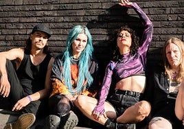 La banda sueca The Baboon Show, que actuará el próximo viernes, día 12, en el centro cultural Sanagustin.