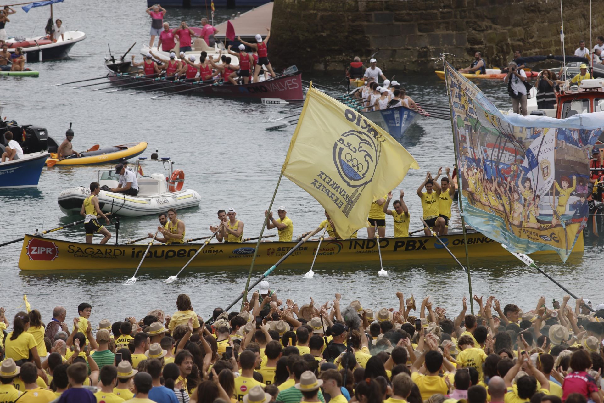 Bandera de La Concha: Las mejores imágenes de la primera jornada