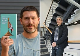 Garikoitz Goikoetxea, Donostian astelehen honetan aurkeztuko duen 'Esnatu ala hil' liburuarekin.