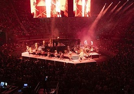 Imagen del increíble escenario 360 ideado por ZETAK para el espectáculo de este fin de semana.