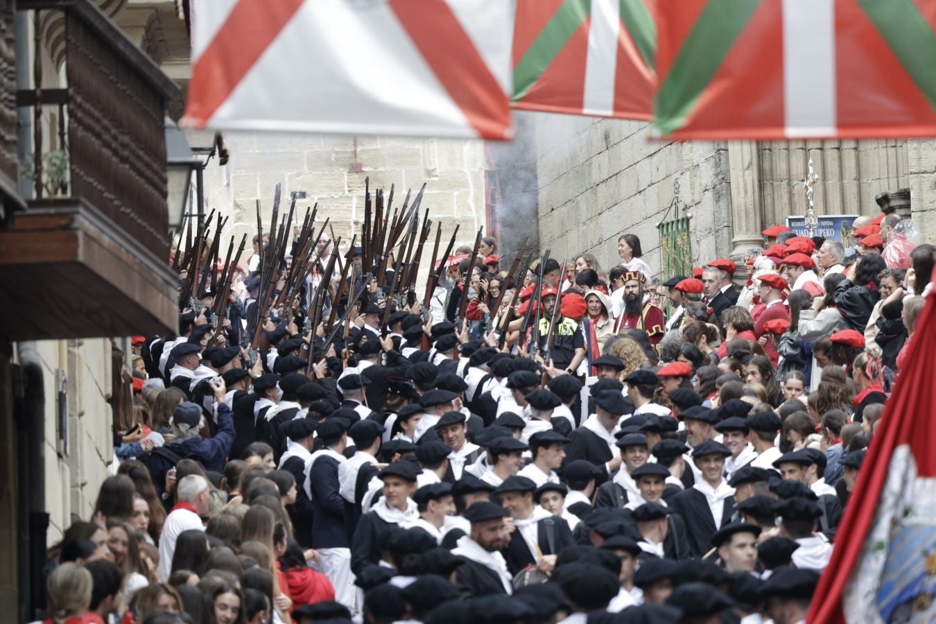 El desfile del Alarde, en imágenes