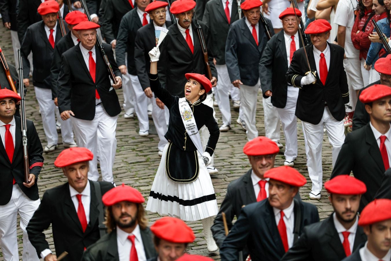 El desfile del Alarde, en imágenes