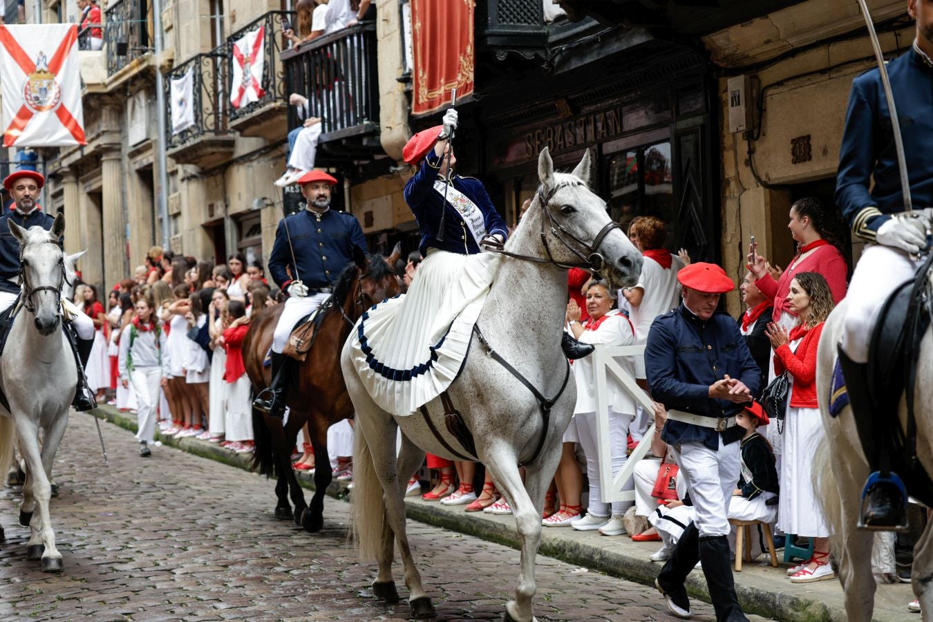 El desfile del Alarde, en imágenes
