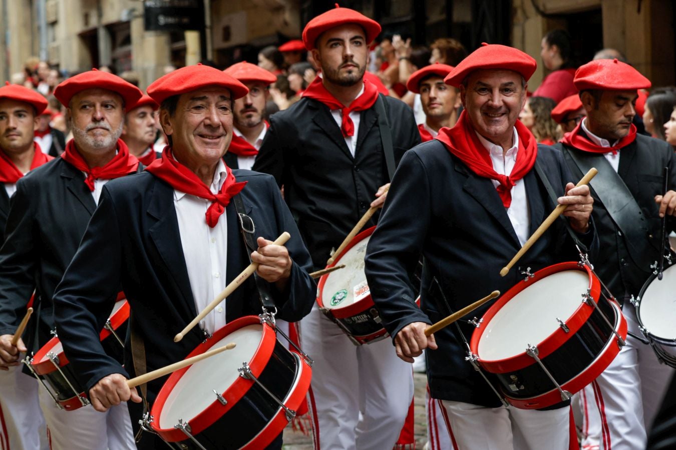 El desfile del Alarde, en imágenes