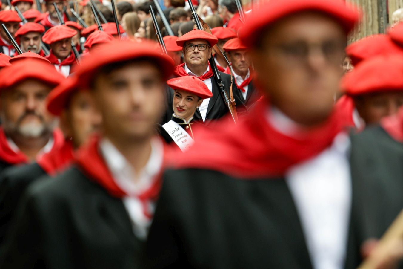 El desfile del Alarde, en imágenes