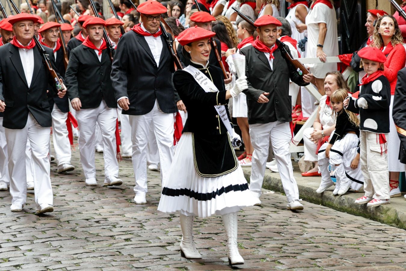 El desfile del Alarde, en imágenes