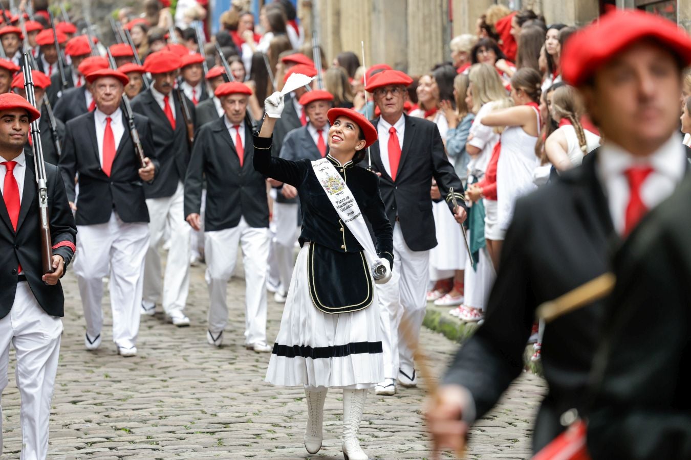 El desfile del Alarde, en imágenes