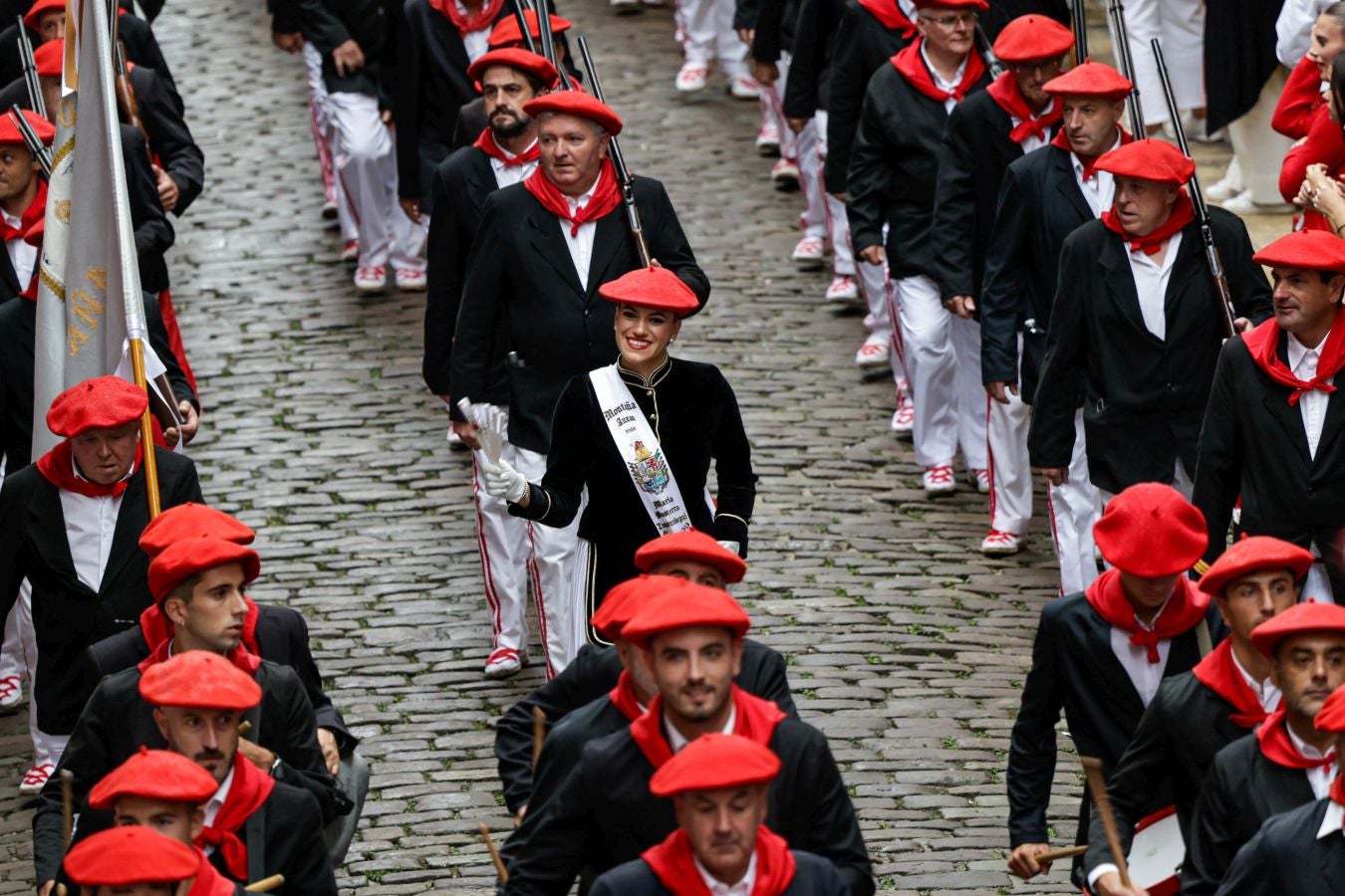 El desfile del Alarde, en imágenes