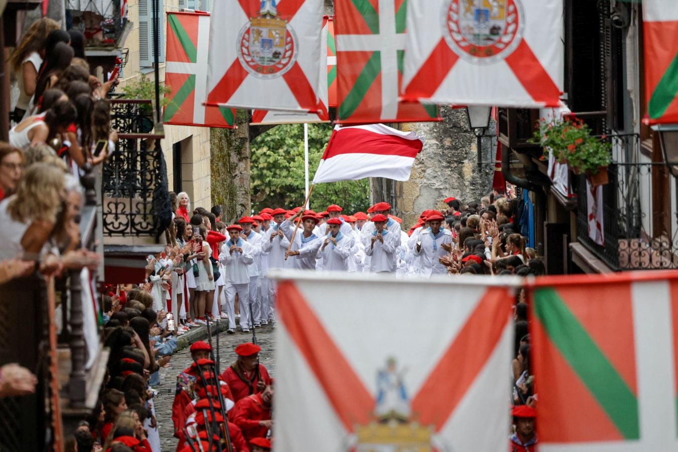 El desfile del Alarde, en imágenes