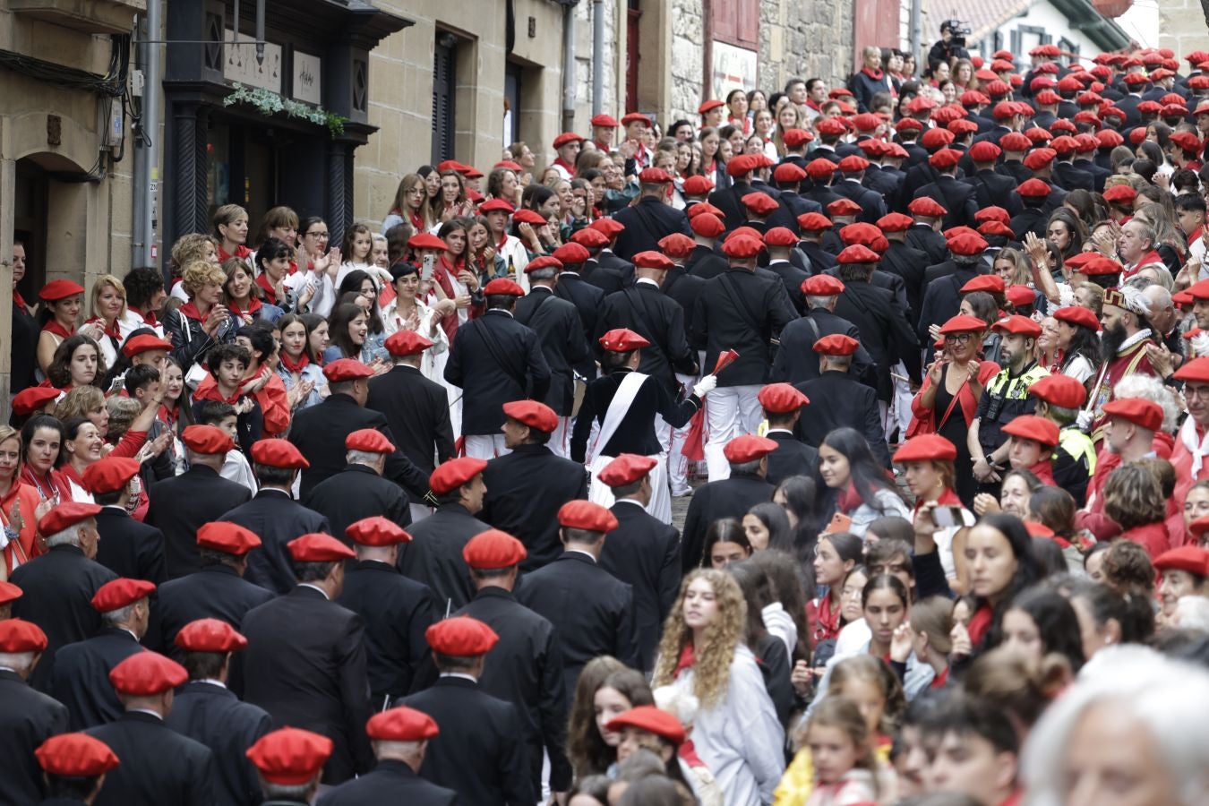 El desfile del Alarde, en imágenes