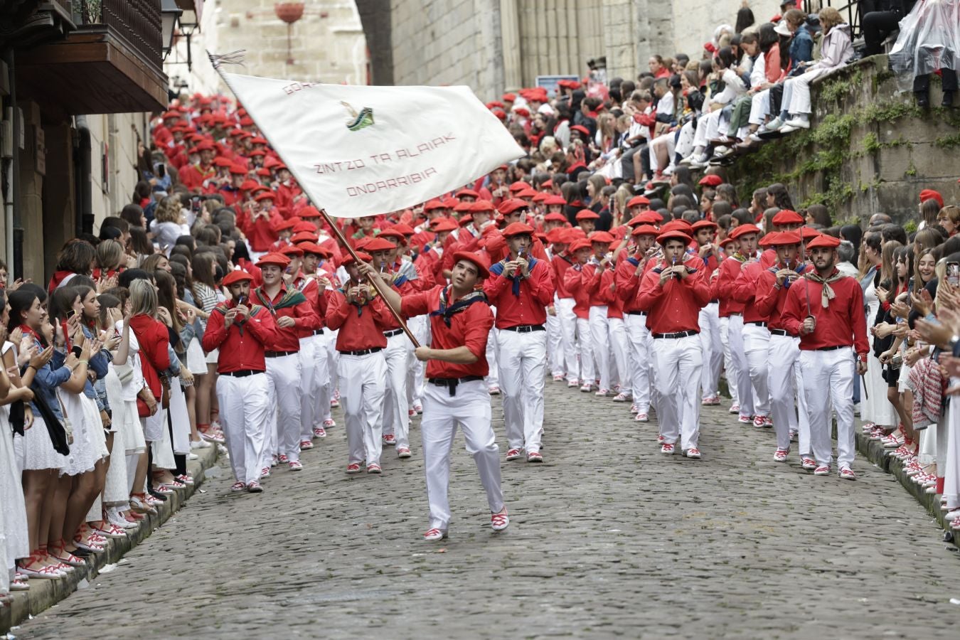 El desfile del Alarde, en imágenes
