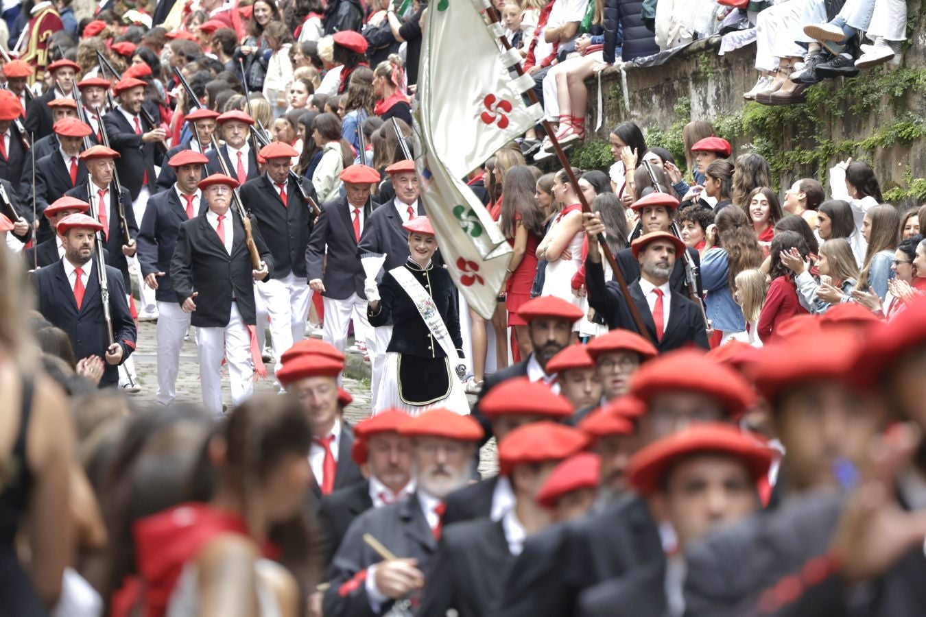 El desfile del Alarde, en imágenes