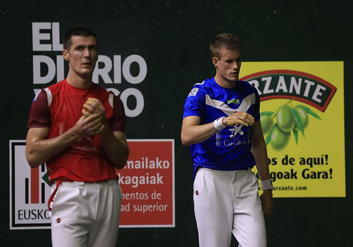 Mariezkurrena II no jugará este jueves en Hondarribia donde sí lo hará Rezusta en sustitución de Zabaleta.