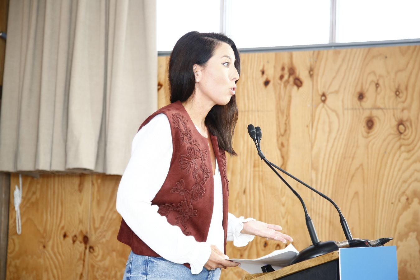 Azahara Domínguez, diputada de Movilidad, Turismo y Ordenación del Territorio de la Diputación Foral de Gipuzkoa.
