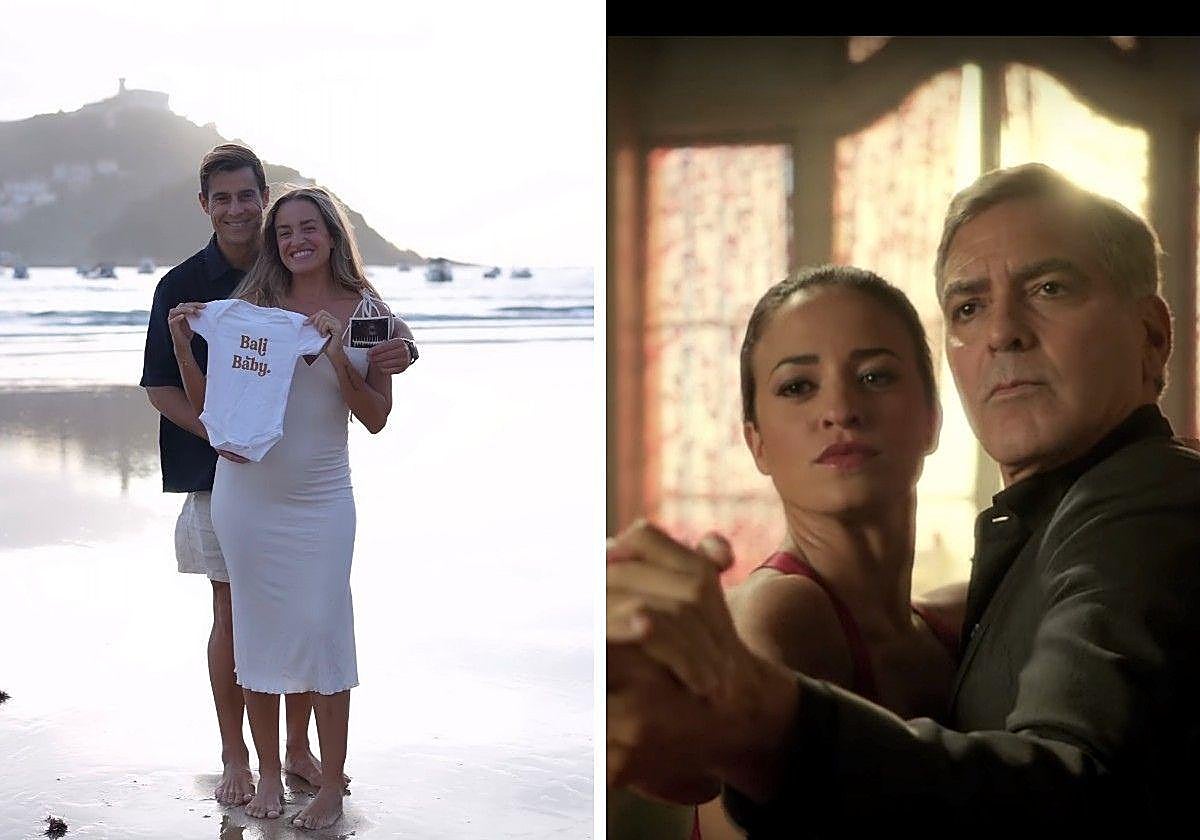 La actriz que trabajó con George Clooney y que anuncia su embarazo desde San Sebastián