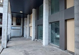 Local de Matxinada plaza que ha adquirido recientemente el consistorio para la habilitar los trasteros comunitarios .