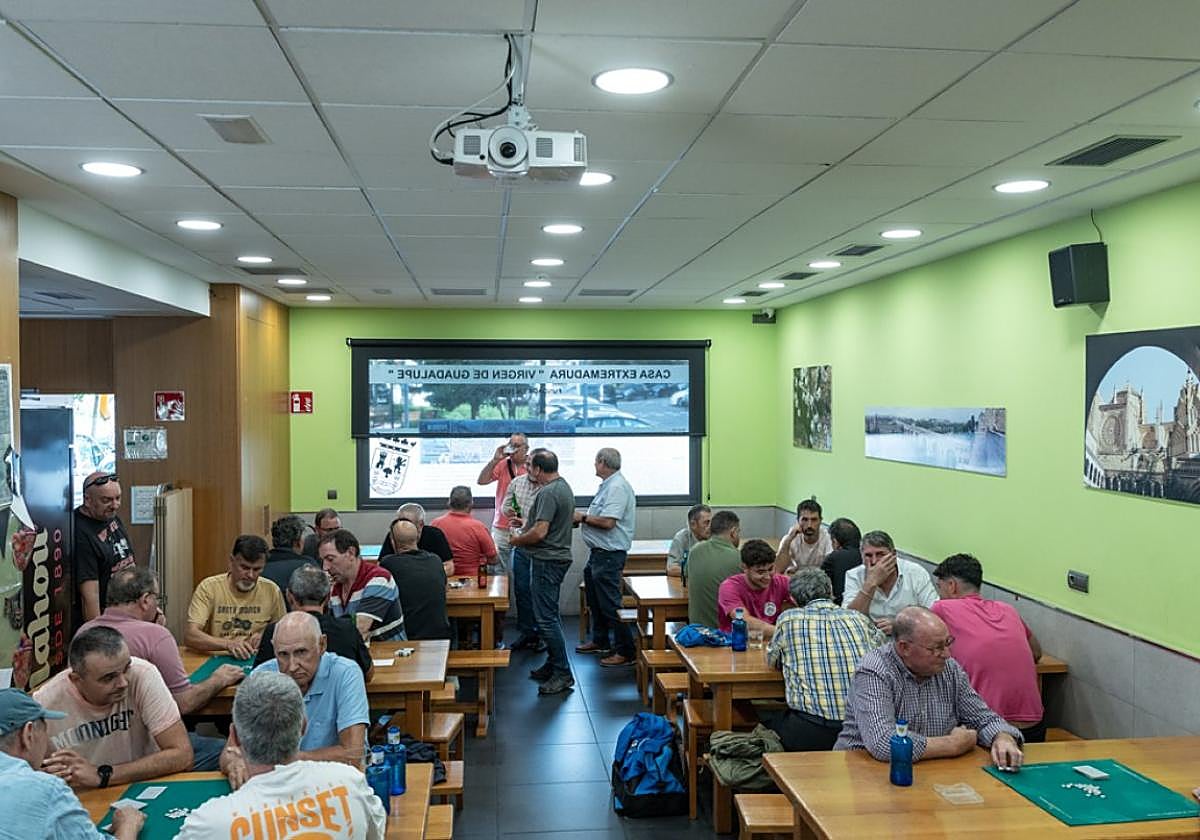 La sede social está acogiendo diversos campeonatos estos días, entre ellos, el de mus.