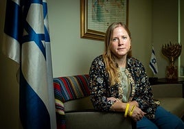 Dana Erlich, encargada de negocios de la legación diplomática israelí en Madrid.