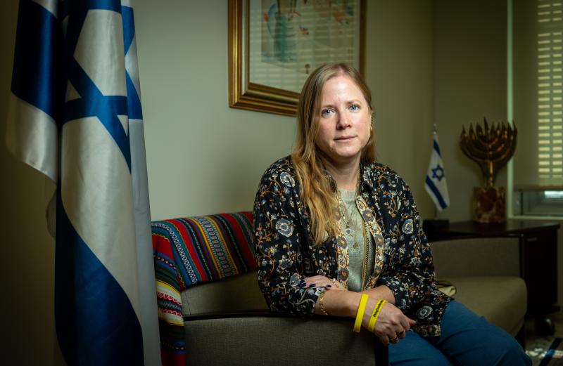 Dana Erlich, encargada de negocios de la legación diplomática israelí en Madrid.