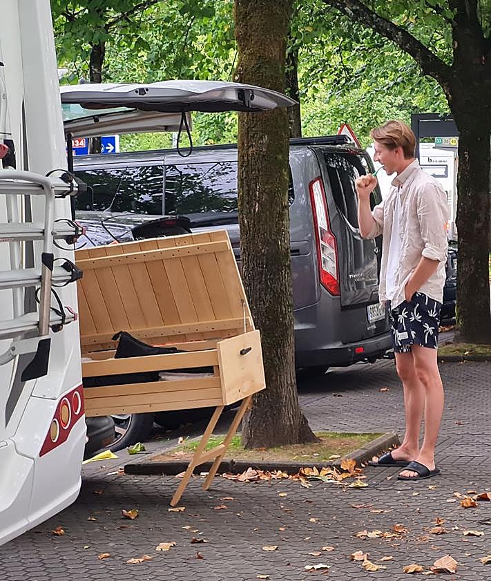 Imagen secundaria 2 - Berio, parking no oficial de autocaravanas
