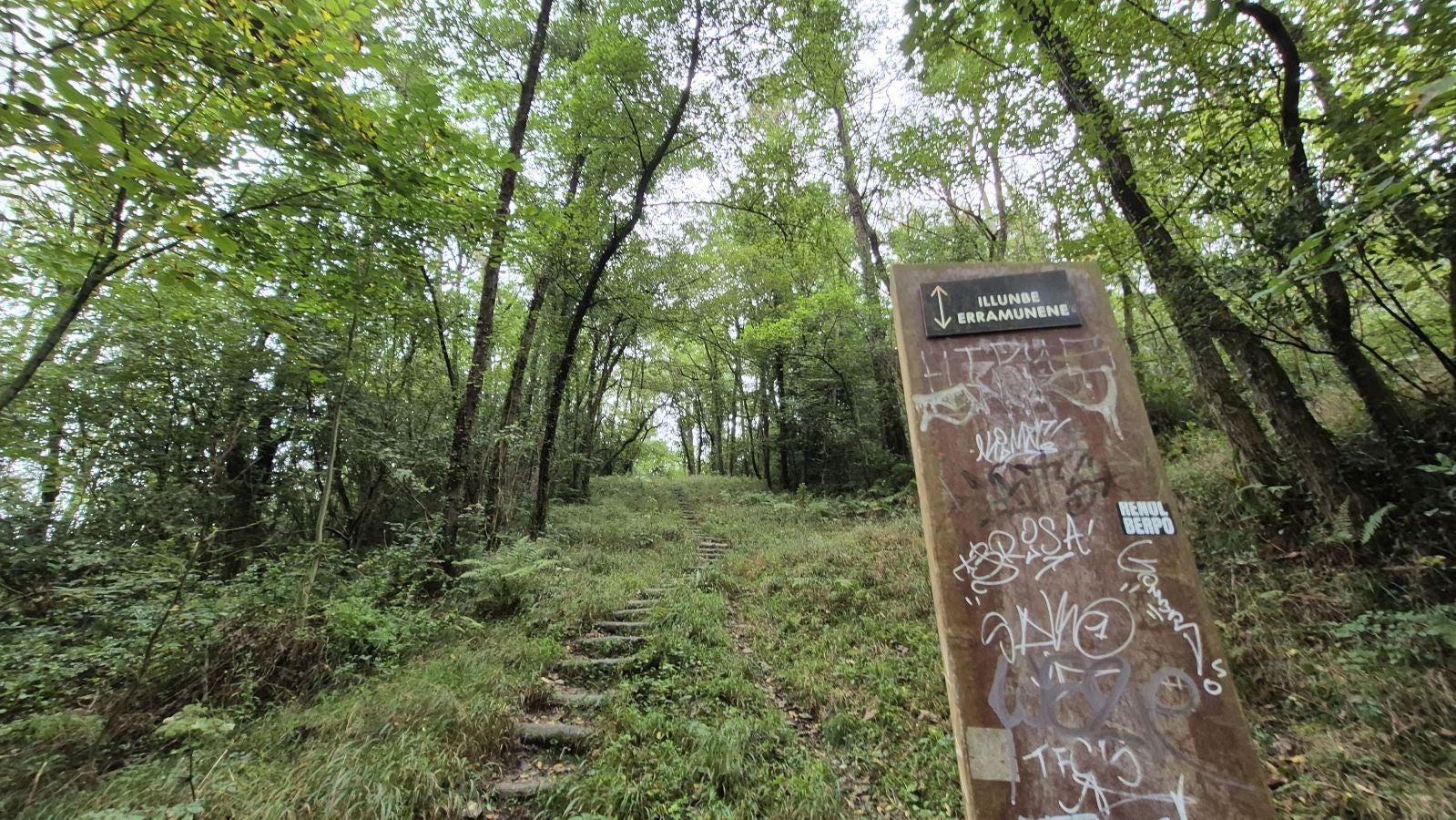 Un paseo de tres horas por Oriamendi