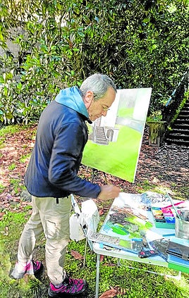 Ver en acción a los pintores y apreciar la evolución de la obra es la propuesta que ofrece el concurso.