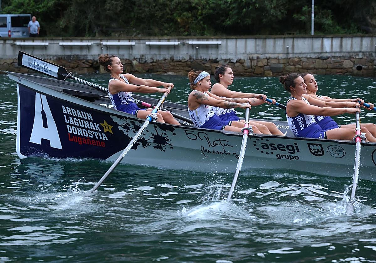 Las traineras favoritas para ganar la Bandera de la Concha