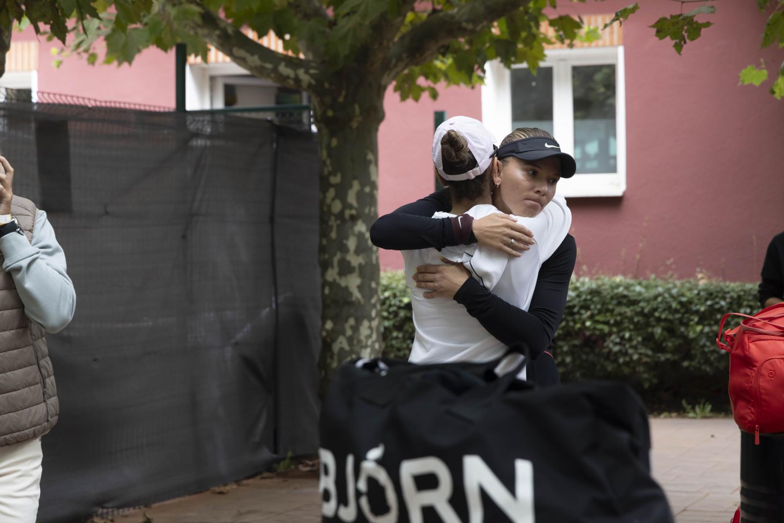 Gran ambiente en la final del torneo WTA de Donostia