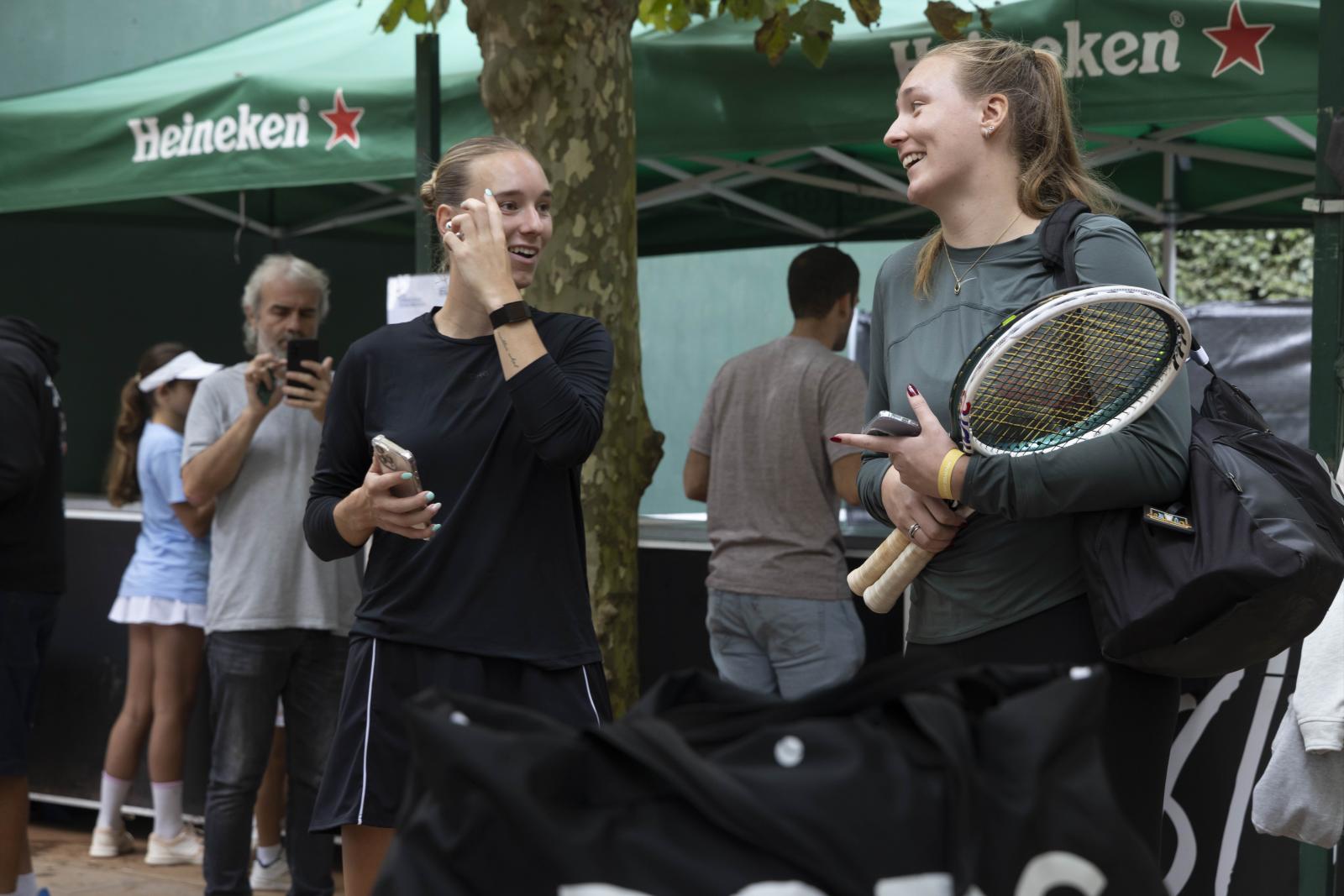 Gran ambiente en la final del torneo WTA de Donostia