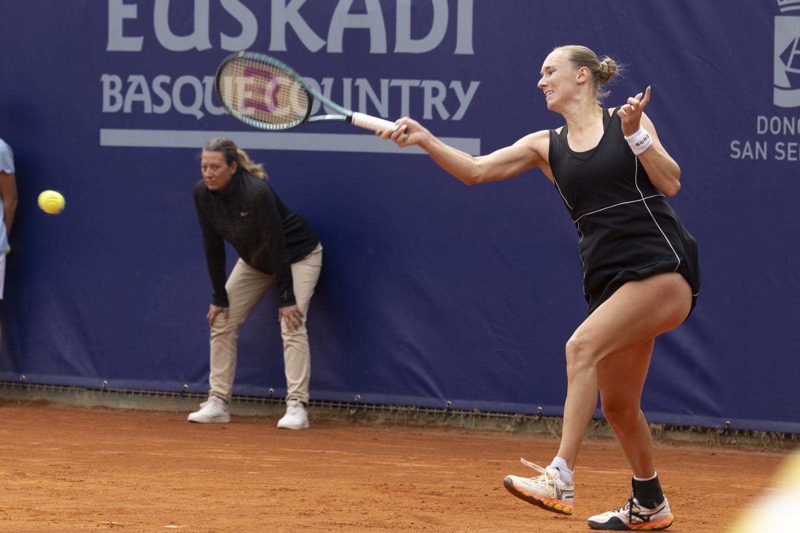 Gran ambiente en la final del torneo WTA de Donostia