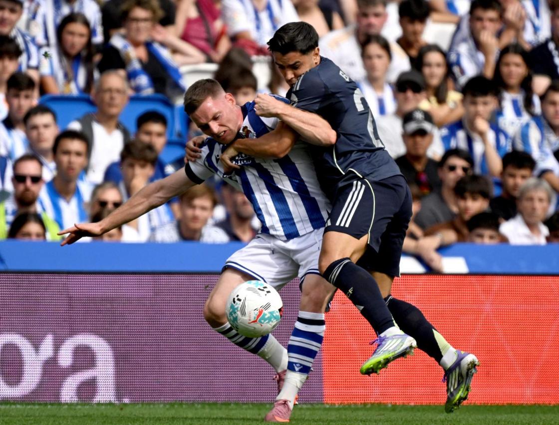 Las mejores imágenes del Real Sociedad - Real Madrid en Anoeta