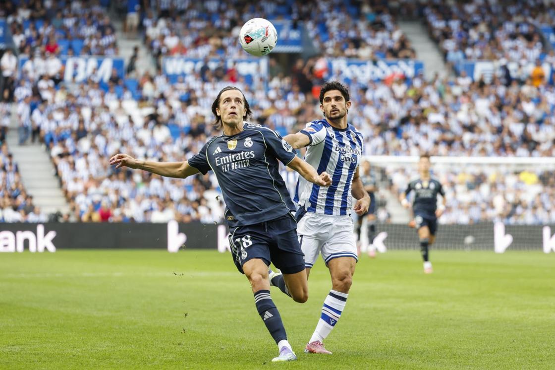 Las mejores imágenes del Real Sociedad - Real Madrid en Anoeta