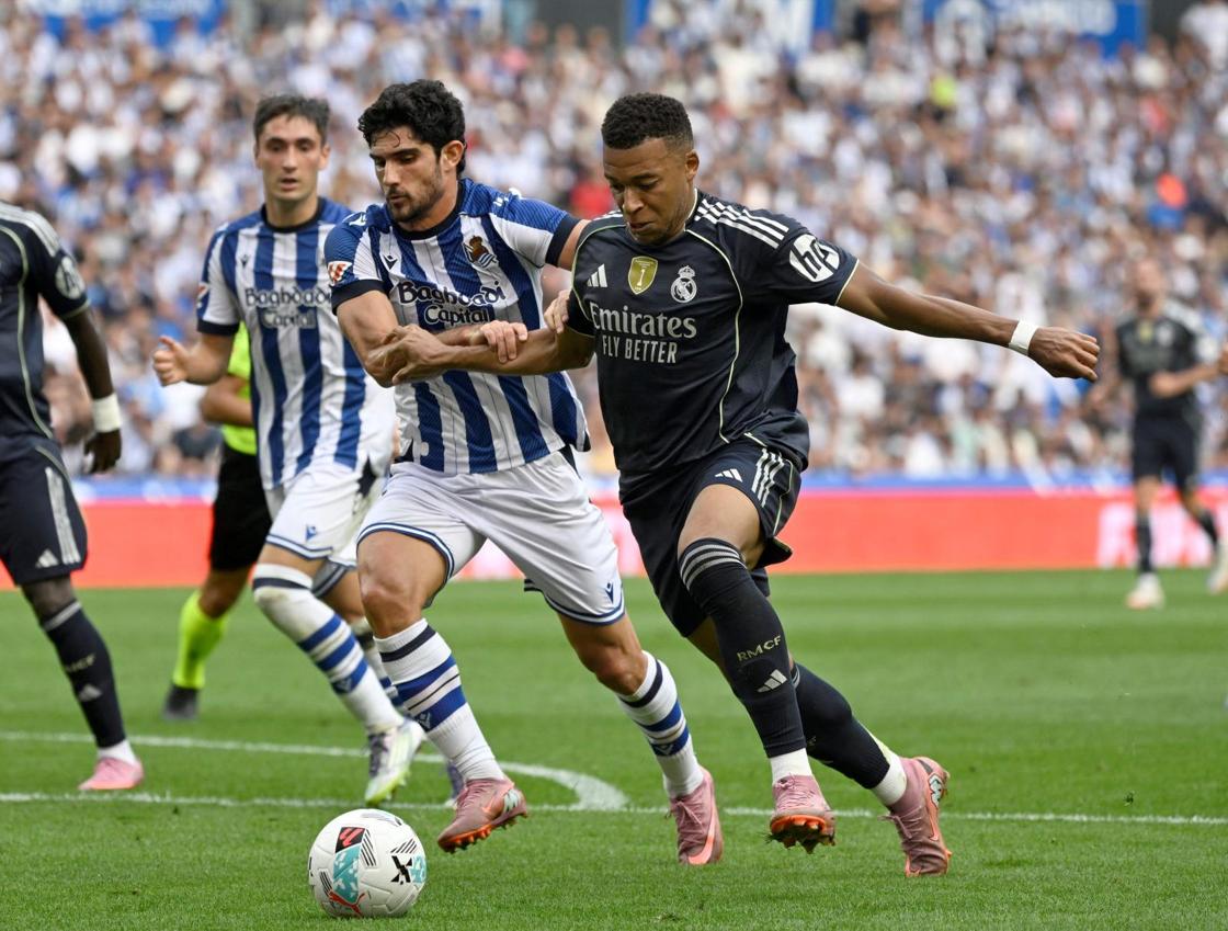 Las mejores imágenes del Real Sociedad - Real Madrid en Anoeta